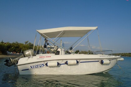 Hire Boat without licence  Nireus 400 Lefkada
