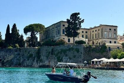 Hire Boat without licence  Storm 2023 Corfu