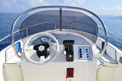 Hire Boat without licence  Prua al Vento idea marine 5.80 Quick silver 40cv 40cv Riva Ligure