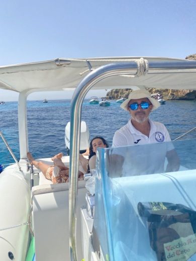 Трапани Motorboat Tecno Sport Flyer 747 alt tag text