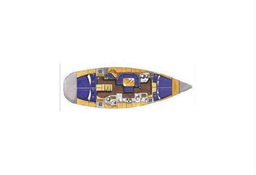 Sailboat Elan Elan 45 boat plan