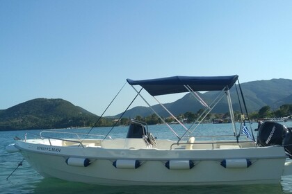 Hire Boat without licence  Protefs AVEE POWER OB IOLKOS Lefkada