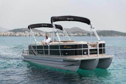 Rental Motorboat Pontoon South Bay 525E Corfu