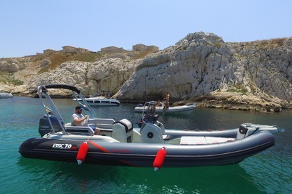 Hyra båt RIB-båt BSC 70 Ebony Marseille