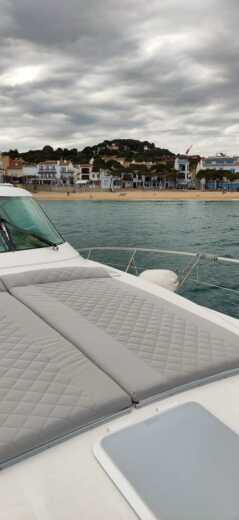 Motorboat Riviera 42 Planimetria della barca