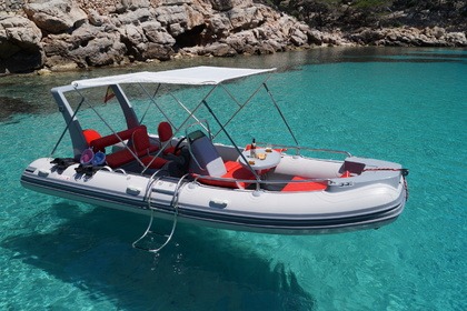 Rental Boat without license  ZODILUX RIB 500 15HP Port de Pollença