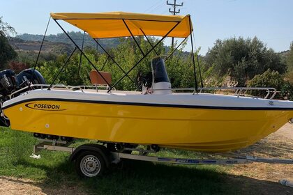 Miete Motorboot Poseidon Blue Water 170 Rhodos