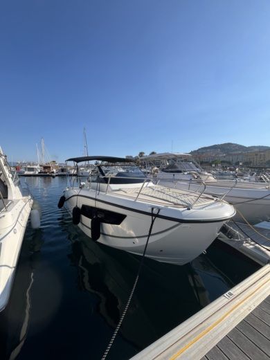 Motorboat Quicksilver Activ 875 Sundeck Plattegrond van de boot