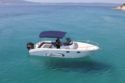 Verhuur Motorboot SAVER 750 WALKAROUND Novi Vinodolski