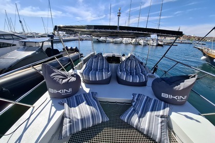 Hire Motorboat HALF Day  Catamaran rentals Bikini Rovinj