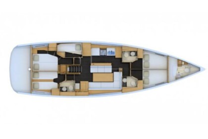 Miete Segelboot Jeanneau Jeanneau 54 Kos