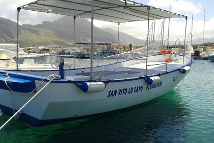 Miete Motorboot Gozzo 9m San Vito Lo Capo