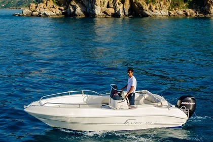 Rental Boat without license  silver 19 Cefalù