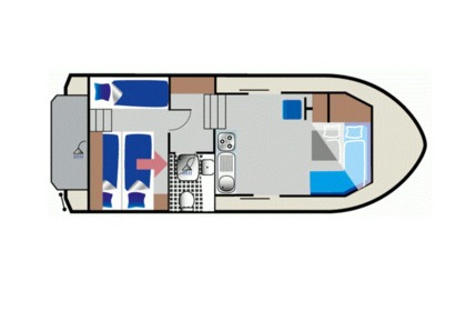 Miete Hausboot Kormoran 940 (ZEU) Zeuthen