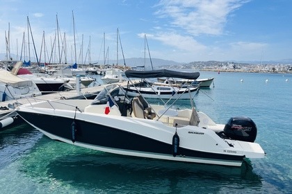 Miete Motorboot Quicksilver Activ 675 Open Cannes