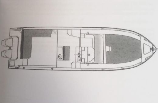 Motorboat Saver Saver 330 sport 11 metri  incluso watergames Boat design plan