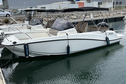 Miete Motorboot Quicksilver Activ 675 Open Canet-en-Roussillon