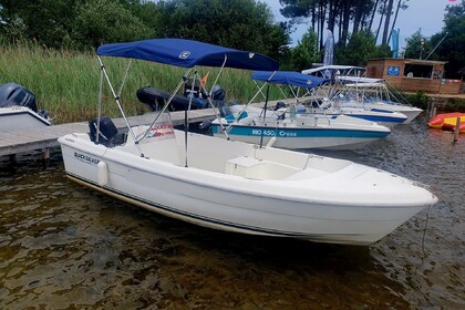 Hire Boat without licence  Quicksilver 500 fish Parentis-en-Born