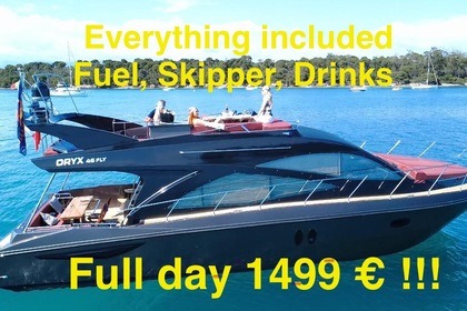 Charter Motorboat Gulf Craft Oryx 46 Fly Cannes