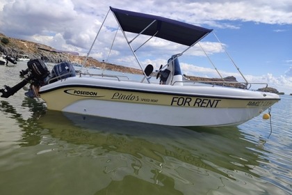 Rental Boat without license  Poseidon 170 Lindos