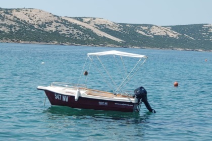Verhuur Motorboot Damor 300 Stara Novalja