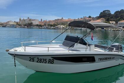 Rental Motorboat Teorema 20 Sundeck Rab