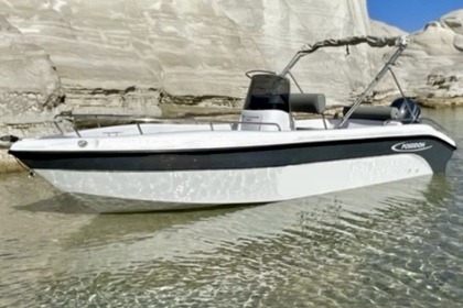 Miete Motorboot Poseidon Blu Water 185 Santorin
