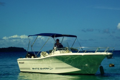 Rental Motorboat KELT WHITE SHARK 226 Gourbeyre