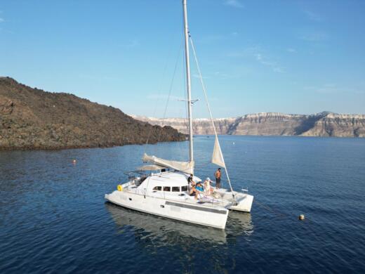 Catamaran Lagoon 410 Boot Grundriss
