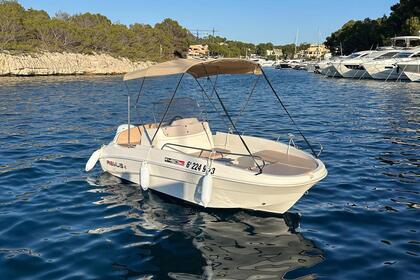 Rental Boat without license  remus 450 Portocolom