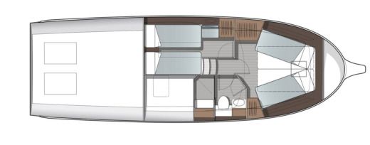 Motorboat Greenline Yachts 39 boat plan