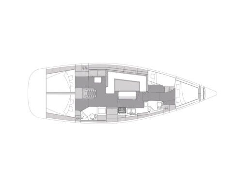 Sailboat Elan Impression 45.1 2022 boat plan