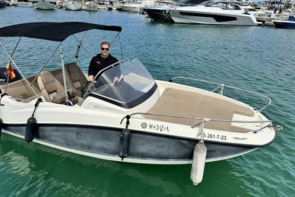 Rental Motorboat Quicksilver Activ 605 Sundeck Dénia