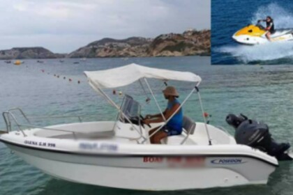 Miete Boot ohne Führerschein  POSEIDON Blue water New Edition Agia Pelagia