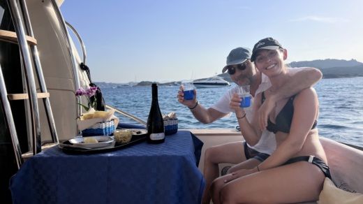 La Maddalena Motorboat Portofino Marine 11 Fly alt tag text