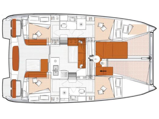 Catamaran EXCESS 11 boat plan