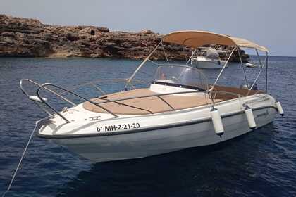 Rental Motorboat TRAMONTANA 21 Deck Menorca