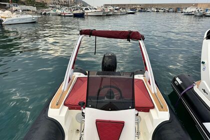 Rental Boat without license  Almarine MaxiRib 5.85 Black Palermo