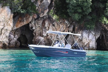 Charter Boat without licence  Storm 2023 Corfu