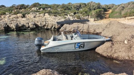 Motorboat AQUA S6 Plano del barco