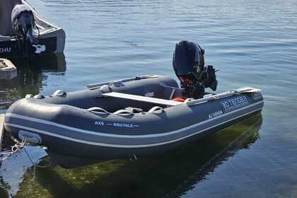 Verhuur RIB 3d Tender 320 Hypalon coque Alu 20ch Port Leucate