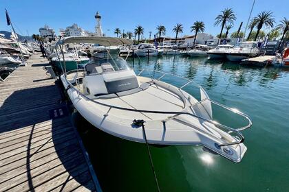 Miete Motorboot White Shark 240 SC Empuriabrava