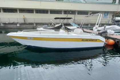 Charter Boat without licence  WILLIAMS MARINE 5.85 Lake Lugano
