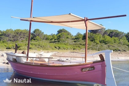 Rental Boat without license  Menorquin 25 Fornells, Minorca