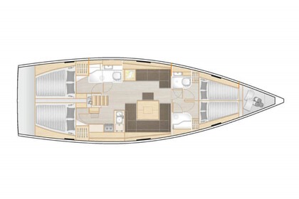 Miete Segelboot  Hanse 458 Lefkada