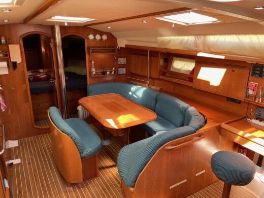 Sailboat Jeanneau Sun Odyssey 45 Planimetria della barca