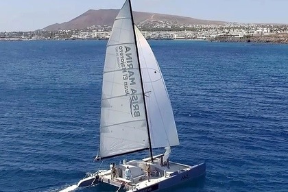 Rental Catamaran F40 Lanzarote Playa Blanca