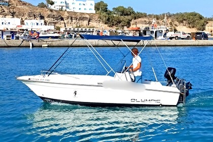 Hyra båt Båt utan licens  OLYMPIC SX 490 Santorini