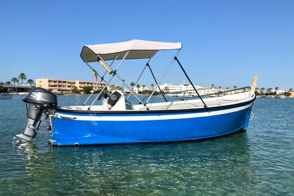 Rental Boat without license  Pr Mare di Rolla Gozzo 5 Terre Formentera