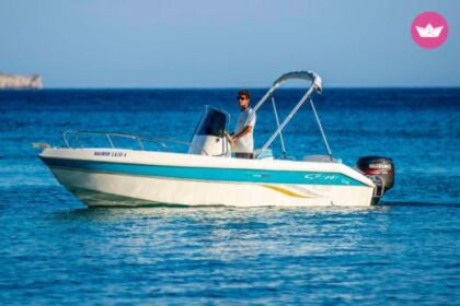 Verhuur Motorboot Speedy 40hp Corfu